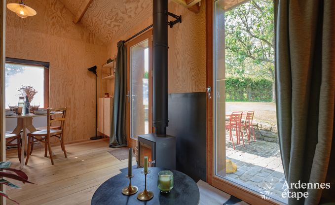 Tiny house with wood stove and private garden in Sprimont, High Fens