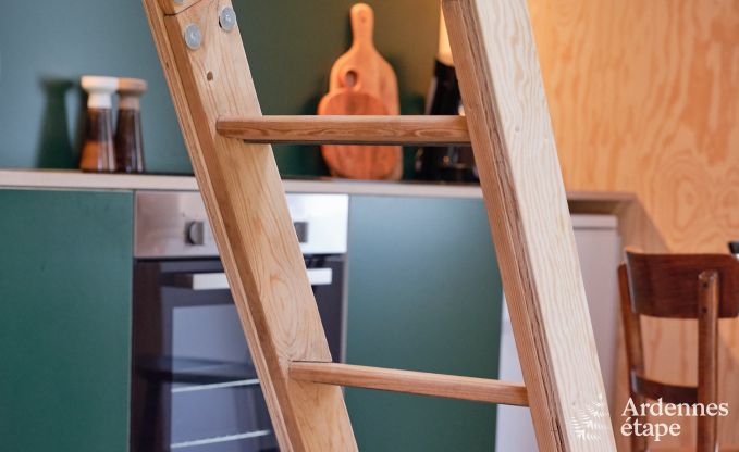 Tiny house with wood stove and private garden in Sprimont, High Fens