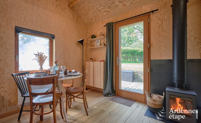 Tiny house with wood stove and private garden in Sprimont, High Fens