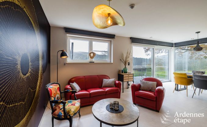 Holiday cottage in Stavelot with jacuzzi and views for 4 persons in the Ardennes