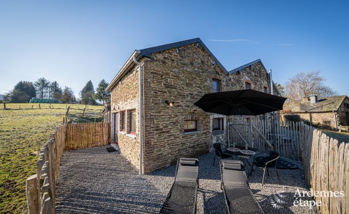 Charming cottage in Stoumont for 3 people with private terrace