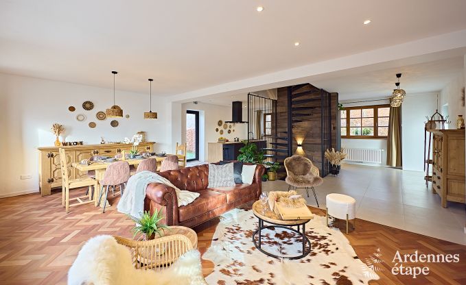 Holiday cottage in Stoumont for 8 persons in the Ardennes