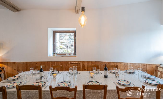 Holiday cottage in Stoumont for 14 persons in the Ardennes