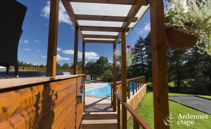 Holiday cottage in Stoumont for 9 persons in the Ardennes