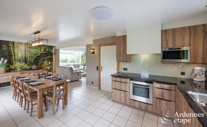 Holiday cottage in Stoumont for 9 persons in the Ardennes
