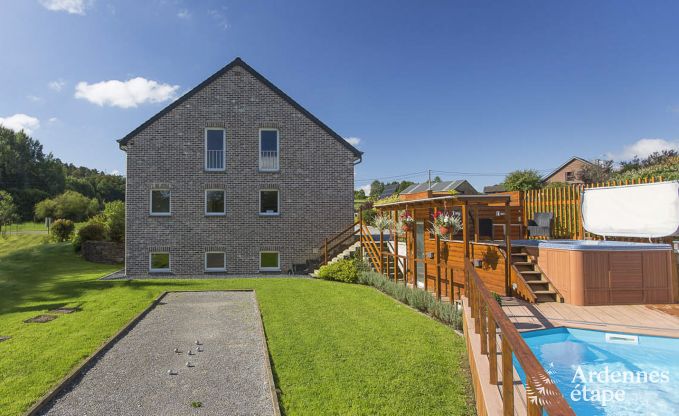 Holiday cottage in Stoumont for 9 persons in the Ardennes