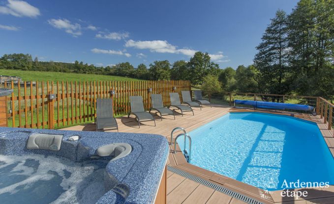 Holiday cottage in Stoumont for 9 persons in the Ardennes