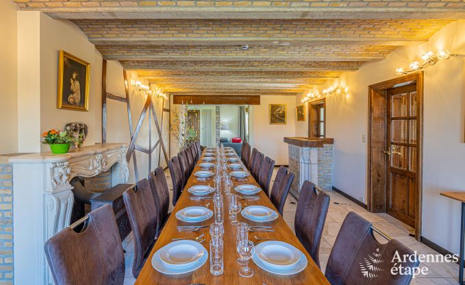 Luxury villa in Stoumont for 18/20 persons in the Ardennes