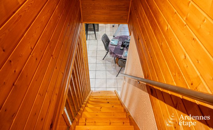 Modern and comfortable chalet in Tenneville for four people - with sauna, private garden and proximity to Saint-Hubert