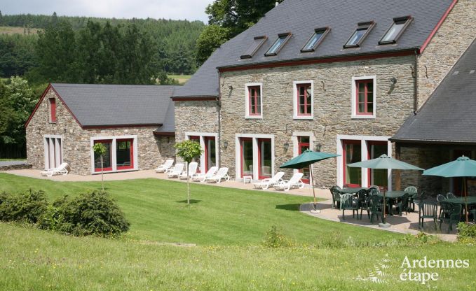 Luxury villa in Tenneville for 26 persons in the Ardennes
