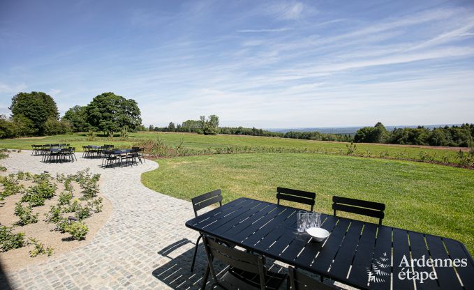 Enjoy a 5-star stay in the countryside at this sumptuous carefully renovated castle near Theux
