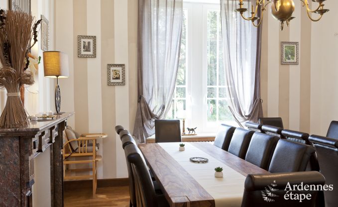 4-star renovated holiday château to rent for an elegant stay in Tintigny