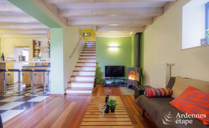 Holiday cottage in Torgny for 6/8 persons in the Ardennes