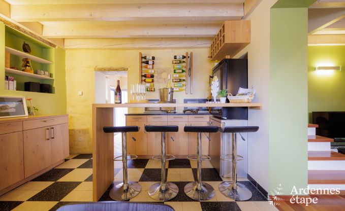 Holiday cottage in Torgny for 6/8 persons in the Ardennes