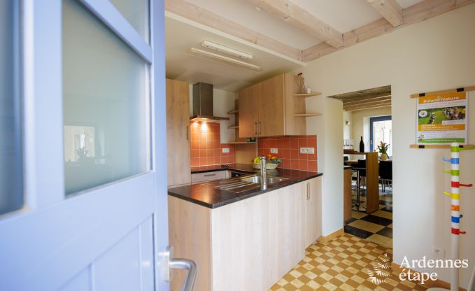 Holiday cottage in Torgny for 6/8 persons in the Ardennes