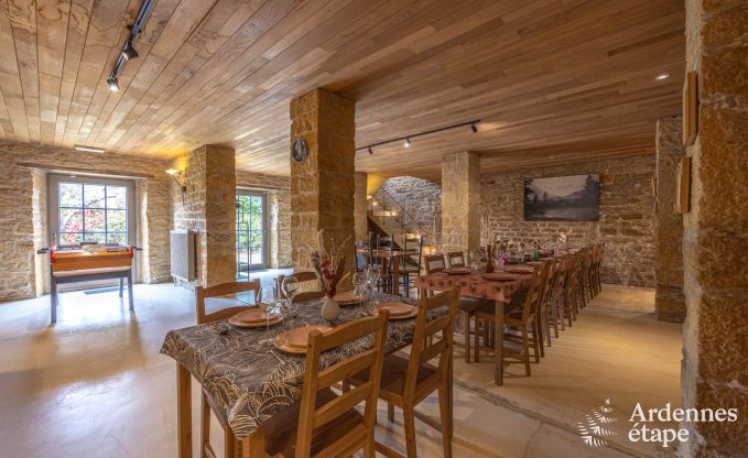 Holiday cottage in Torgny for 22 persons in the Ardennes