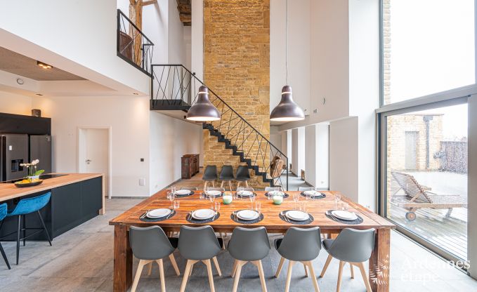 Luxury villa in Torgny for 10 persons in the Ardennes
