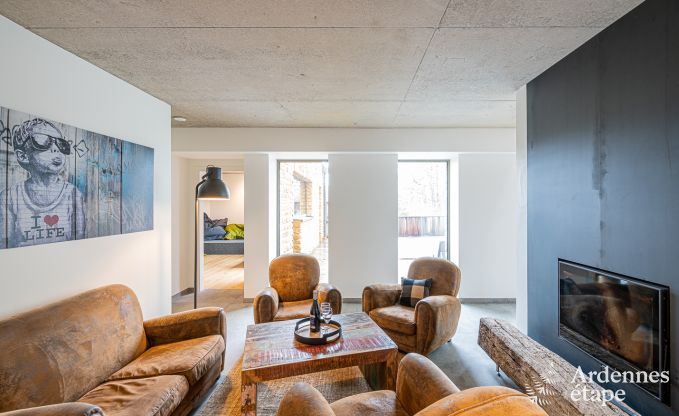 Luxury villa in Torgny for 10 persons in the Ardennes