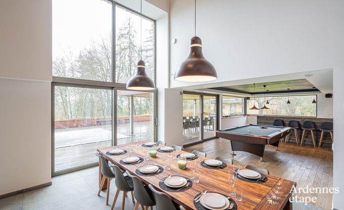 Luxury villa in Torgny for 10 persons in the Ardennes