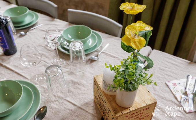 Holiday cottage in Torgny for 15 persons in the Ardennes