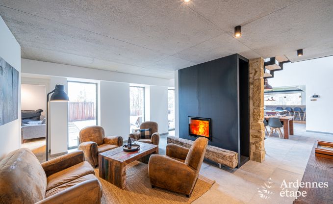 Luxury villa in Torgny for 10 persons in the Ardennes
