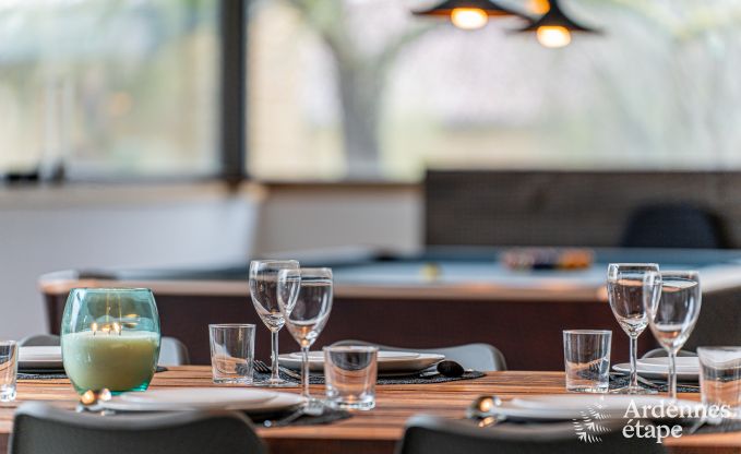 Luxury villa in Torgny for 10 persons in the Ardennes