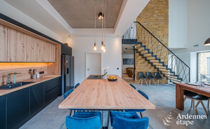 Luxury villa in Torgny for 10 persons in the Ardennes