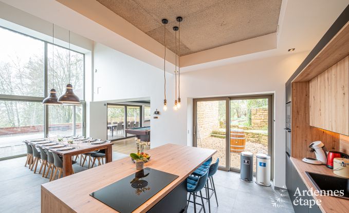 Luxury villa in Torgny for 10 persons in the Ardennes