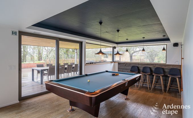 Luxury villa in Torgny for 10 persons in the Ardennes