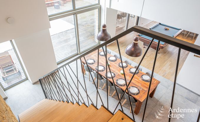 Luxury villa in Torgny for 10 persons in the Ardennes