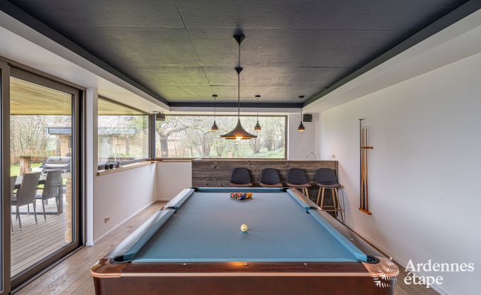 Luxury villa in Torgny for 10 persons in the Ardennes