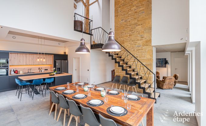 Luxury villa in Torgny for 10 persons in the Ardennes