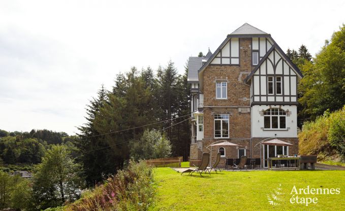 Luxury villa in Trois-Ponts for 14 persons in the Ardennes