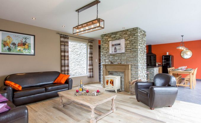 Luxury villa in Vaux-sur-Sre for 6/9 persons in the Ardennes