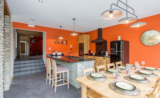 Luxury villa in Vaux-sur-Sre for 6/9 persons in the Ardennes