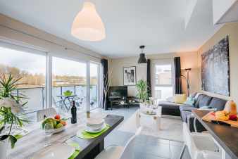 Apartment by the water for four people in Vielsalm, Ardennes