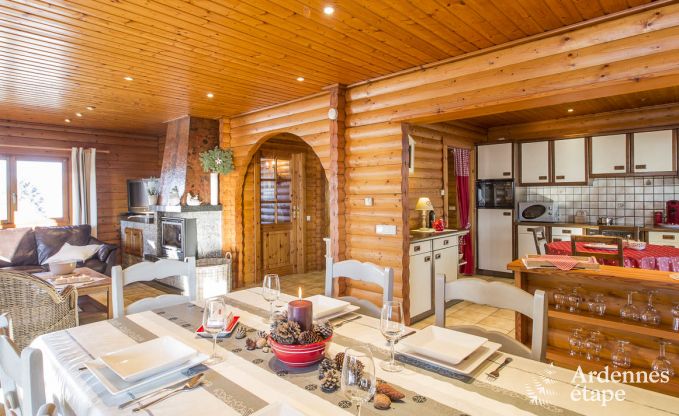 Chalet in Vielsalm for 4/5 persons in the Ardennes