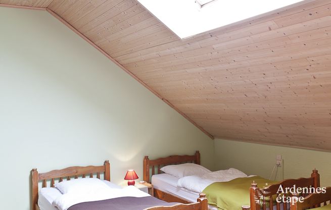 Large holiday home near Vielsalm for 21 people with 7 bedrooms, 4 bathrooms, playroom and private garden