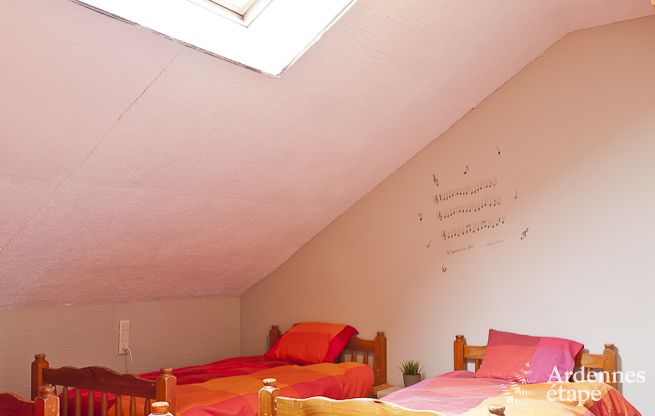 Large holiday home near Vielsalm for 21 people with 7 bedrooms, 4 bathrooms, playroom and private garden