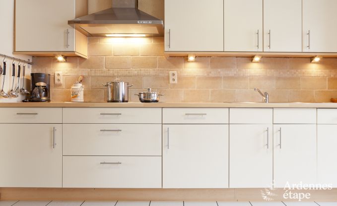 Large holiday home near Vielsalm for 21 people with 7 bedrooms, 4 bathrooms, playroom and private garden