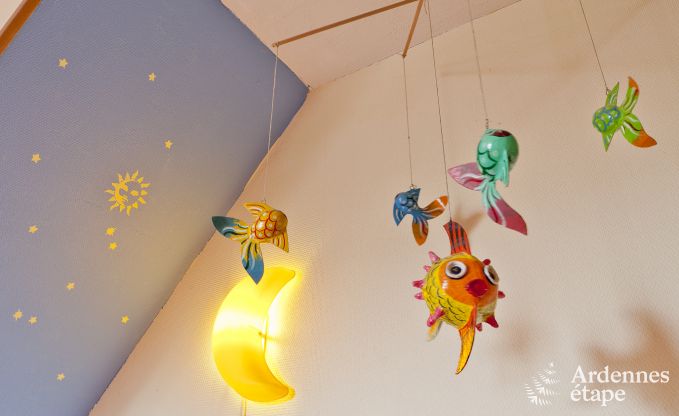 Large holiday home near Vielsalm for 21 people with 7 bedrooms, 4 bathrooms, playroom and private garden