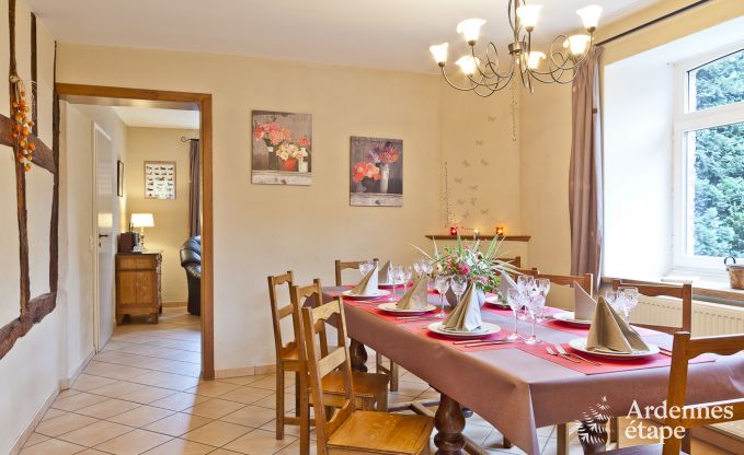 Holiday cottage in Vielsalm for 10 persons in the Ardennes