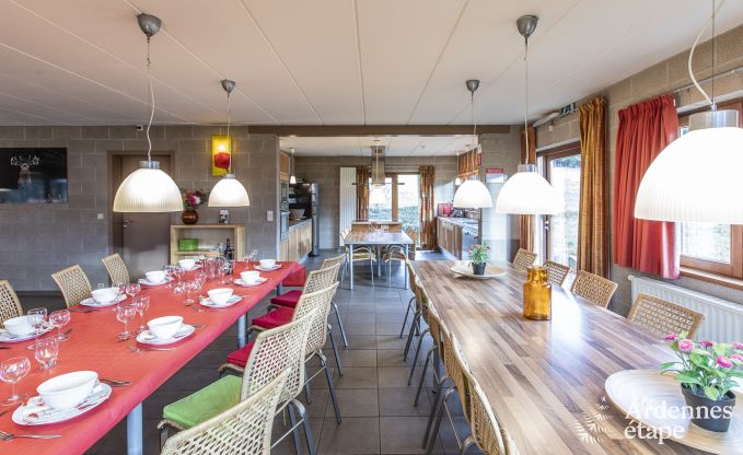 Luxury villa in Vielsalm for 22 persons in the Ardennes