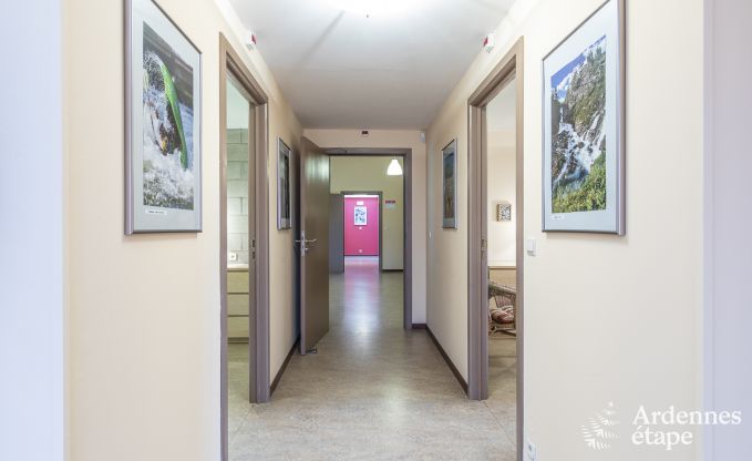 Spacious holiday home in Vielsalm for 22 people with 10 bedrooms, playroom, sauna and large garden