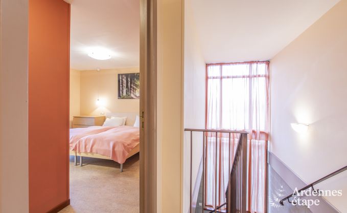 Spacious holiday home in Vielsalm for 22 people with 10 bedrooms, playroom, sauna and large garden