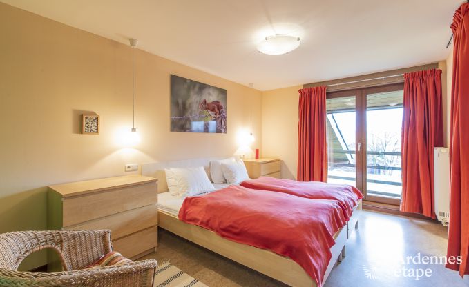 Spacious holiday home in Vielsalm for 22 people with 10 bedrooms, playroom, sauna and large garden