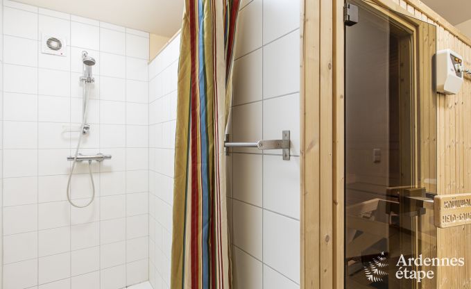 Spacious holiday home in Vielsalm for 22 people with 10 bedrooms, playroom, sauna and large garden