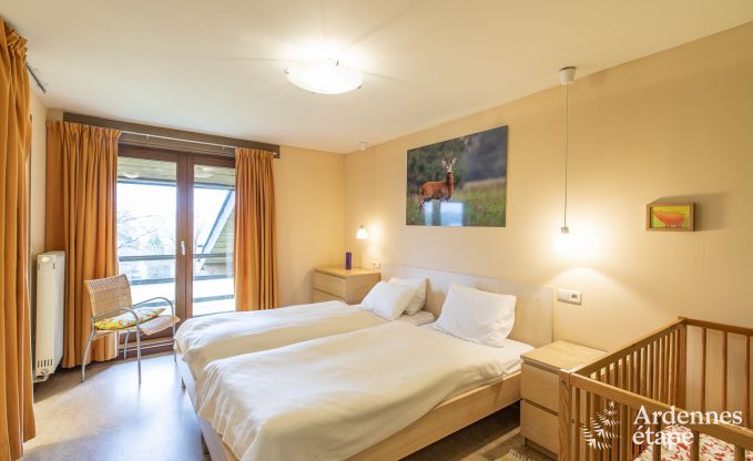 Spacious holiday home in Vielsalm for 22 people with 10 bedrooms, playroom, sauna and large garden