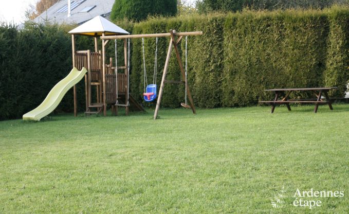 Large holiday home near Vielsalm for 21 people with 7 bedrooms, 4 bathrooms, playroom and private garden