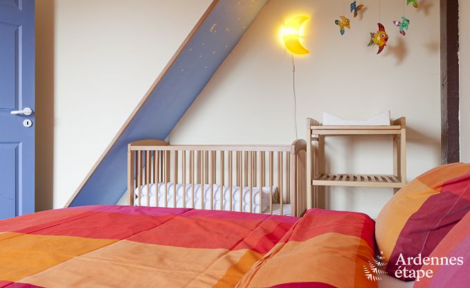 Large holiday home near Vielsalm for 21 people with 7 bedrooms, 4 bathrooms, playroom and private garden